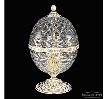 Настольная лампа Bohemia Ivele Crystal 5680L/20 GW Clear/M-1F