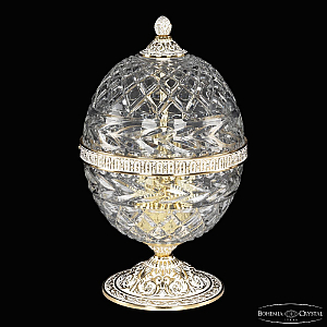 Настольная лампа Bohemia Ivele Crystal 5680L/20 GW Clear/M-1F