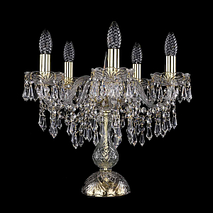 Настольная лампа Bohemia Ivele Crystal 1403L/5/141-39 G