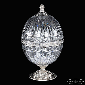 Настольная лампа Bohemia Ivele Crystal 5680L/18 Ni Clear/M-1G
