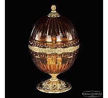 Настольная лампа Bohemia Ivele Crystal 5680L/22 G Amber/M-1G