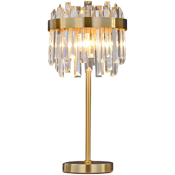 Настольная лампа ILLUMICO IL5189-3TLS-29 BRASS MIRAGE