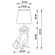 Настольная лампа Arte Lamp Bobby A1512LT-1BK