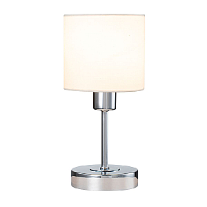 Настольная лампа Escada Denver 1109/1 Chrome/Beige