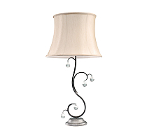 Настольная лампа Elstead Lighting Lunetta LUN/TL BLK/SIL