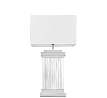 Настольная лампа Lumina Deco Davos LDT 310 CHR+WT