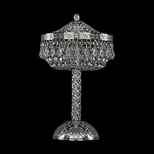 Настольная лампа Bohemia Ivele Crystal 19011L4/25IV Ni