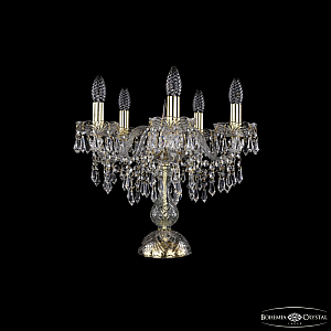 Настольная лампа Bohemia Ivele Crystal 1403L/5/141-39 G