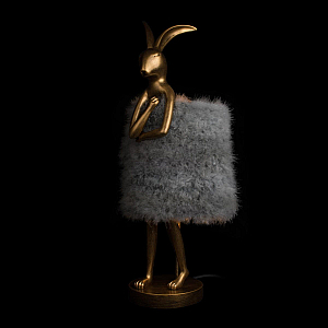 Настольная лампа Loft IT Lapine 10315/B Grey fluff