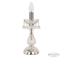 Настольная лампа Bohemia Ivele Crystal 108L/1-27 Ni