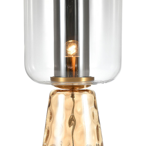 Настольная лампа Indigo Strego V11045/1T Amber V000474