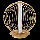 Настольная лампа Crystal Lux SYNC LG18W LED GOLD
