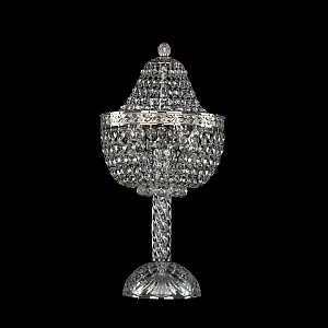 Настольная лампа Bohemia Ivele Crystal 19281L4/H/20IV Ni