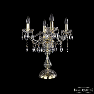 Настольная лампа Bohemia Ivele Crystal 1413L/4/141-47 G