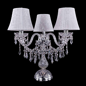 Настольная лампа Bohemia Ivele Crystal 1403L/3/141-39 Ni SH41-160