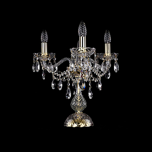 Настольная лампа Bohemia Ivele Crystal 1415L/3/141-39 G