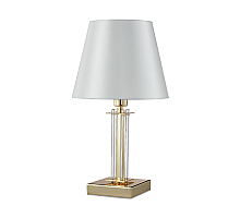 Настольная лампа Crystal Lux Nicolas NICOLAS LG1 GOLD/WHITE