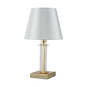 Настольная лампа Crystal Lux Nicolas NICOLAS LG1 GOLD/WHITE