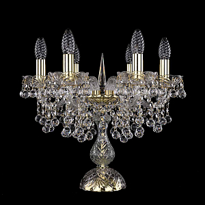 Настольная лампа Bohemia Ivele Crystal 1409L/6/141-39 G