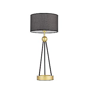 Настольная лампа Lumina Deco Belforte LDT 5527 GD+BK