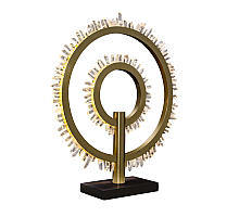 Настольная лампа Delight Collection Quartz Halo MT20020154-2A satin gold