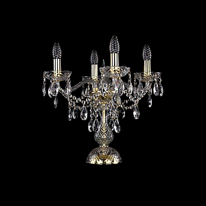 Настольная лампа Bohemia Ivele Crystal 1415L/4/141-39 G