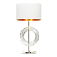 Настольная лампа Lumina Deco Fabi LDT 5531 CHR+WT