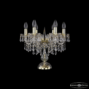 Настольная лампа Bohemia Ivele Crystal 1403L/6/141-39 G