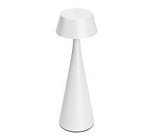 Настольная лампа с аккумулятором Arlight SP-TOMMY-TAB-2W Warm3000-MIX (WH, 154 deg) (IP54 Металл) 058565