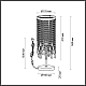 Настольная лампа Odeon Light Chokka 5028/1T