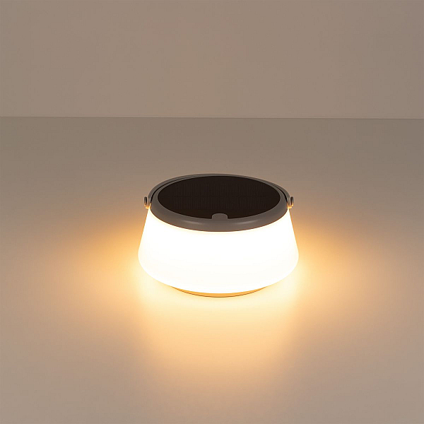 Настольная лампа аккумуляторная Arlight SP-TRAFO-1.5W Warm2700 (Серый, 120 deg, 5V) (IP54 Пластик) 060825