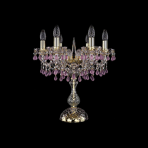 Настольная лампа Bohemia Ivele Crystal 1410L/6/141-47 G V7010