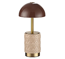 Настольная лампа беспроводная Odeon Light L-Vision Lulu 5453/3TL