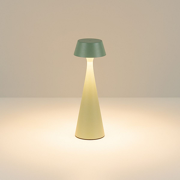 Настольная лампа с аккумулятором Arlight SP-TOMMY-TAB-2W Warm3000-MIX (SG, 154 deg) (IP54 Металл) 056087