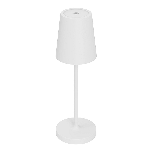 Настольная лампак с аккумулятором Arlight SP-DAISY-TAB-1.5W Warm3000-MIX (WH, 90 deg) (IP54 Металл) 044378