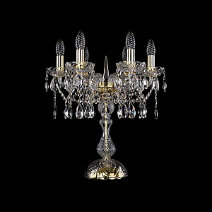 Настольная лампа Bohemia Ivele Crystal 1413L/6/141-47 G