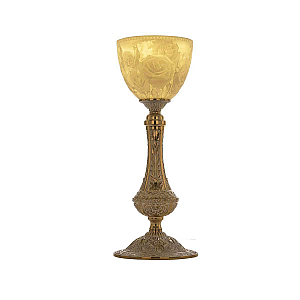 Настольная лампа Bohemia Ivele Crystal Florence 71100L/15 GW P1 Rose