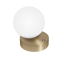 Настольная лампа Arlight SP-ORNELLA-TAB-L150-R125-6W Warm3200-MIX (BR, 300 deg, 230V, TOUCH-DIMM) (IP20 Металл) 059525