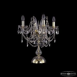 Настольная лампа Bohemia Ivele Crystal 1411L/4/141-47 G