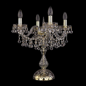 Настольная лампа Bohemia Ivele Crystal 1409L/4/141-47 G