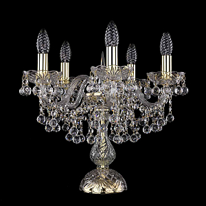 Настольная лампа Bohemia Ivele Crystal 1409L/5/141-39 G