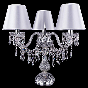Настольная лампа Bohemia Ivele Crystal 1403L/3/141-39 Ni SH21-160