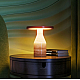 Настольная лампа Arlight SP-CROOD-TAB-R22.5x24-7W Warm3200-MIX (RD-BRG, 140 deg, 230V) (IP20, Травертин) 061732