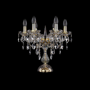 Настольная лампа Bohemia Ivele Crystal 1415L/6/141-39 G