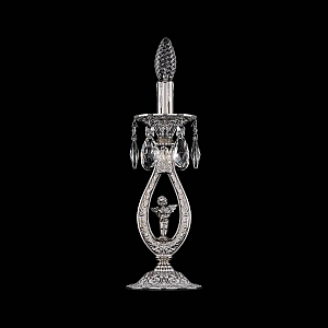 Настольная лампа Bohemia Ivele Crystal Florence 71400L/1-33 NW FA10S