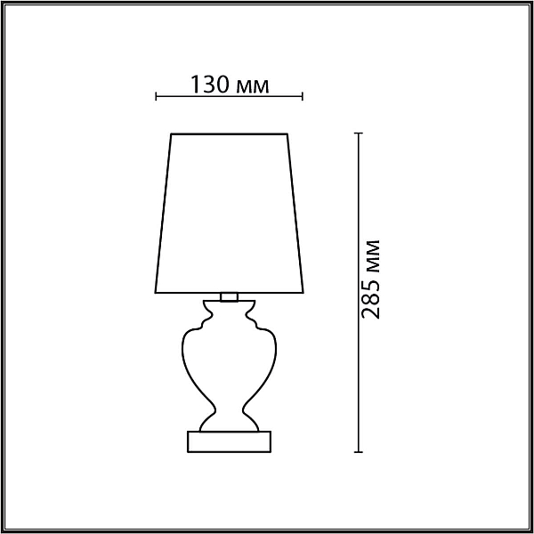 Настольная лампа Lumion Classi Bianka 8163/1T