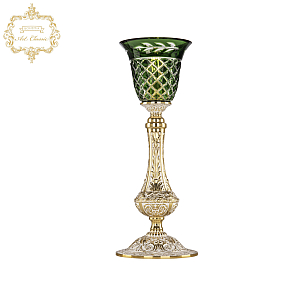 Настольная лампа Art Classic 32.1100L.15.GW.P2.Clear-Green.H-1J