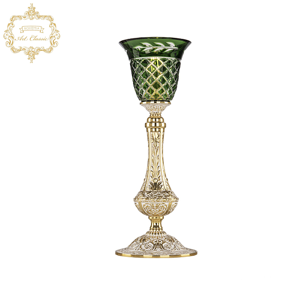 Настольная лампа Art Classic 32.1100L.15.GW.P2.Clear-Green.H-1J