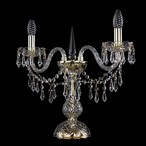 Настольная лампа Bohemia Ivele Crystal 1403L/2/141-39 G