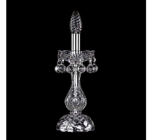 Настольная лампа Bohemia Ivele Crystal 1409L/1-27 Ni